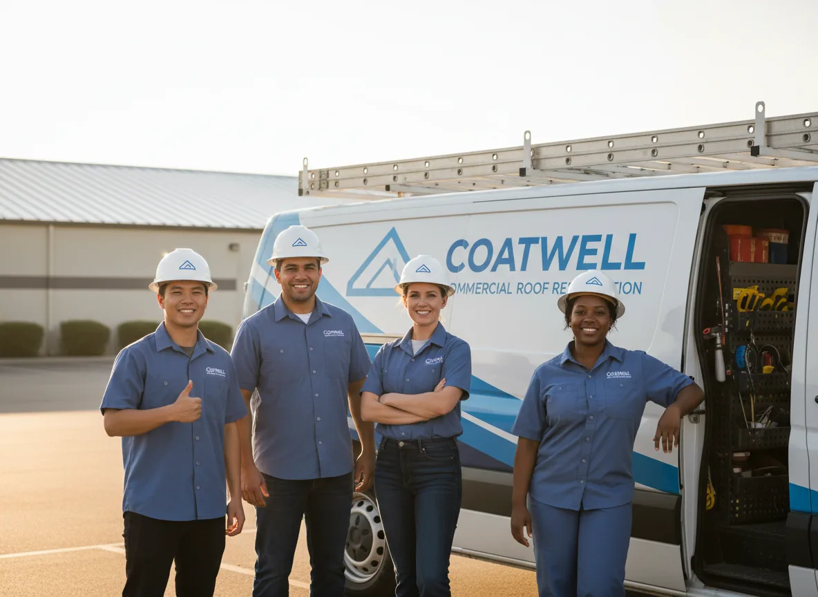 Commercial roof coating company in Justice, WV